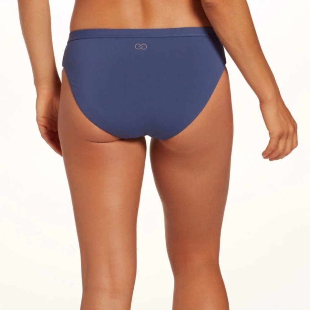 Calia Deep Colbalt Wide Banded Bikini Bottoms